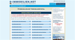 Desktop Screenshot of d-immobilien.net