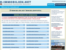 Tablet Screenshot of d-immobilien.net